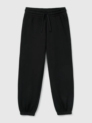 Benetton, Sweat Joggers With Drawstring, Size: XL, Black, Kids United Colors of Benetton