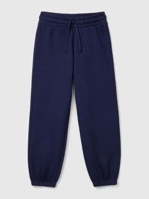 Benetton, Sweat Joggers With Drawstring, Size: XL, Dark Blue, Kids United Colors of Benetton