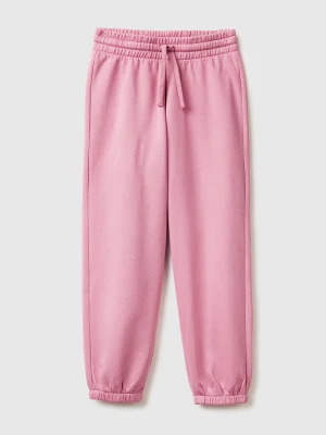 Benetton, Sweat Joggers With Drawstring, Size: XL, Pink, Kids United Colors of Benetton