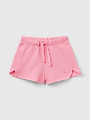 Benetton, Sweat Shorts In 100% Organic Cotton, size 104, Pink, Kids United Colors of Benetton