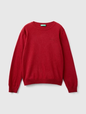 Benetton, Sweater In Cashmere And Wool Blend, size 2XL, Red, Kids United Colors of Benetton