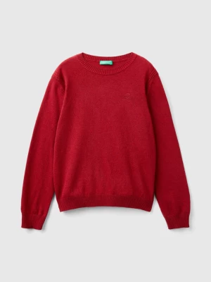 Benetton, Sweater In Cashmere And Wool Blend, size 3XL, Red, Kids United Colors of Benetton