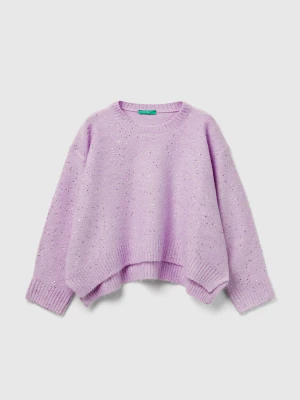 Benetton, Sweater In Wool And Lurex Blend, Size: S, Kids United Colors of Benetton