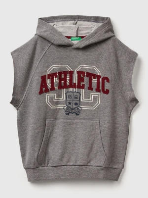 Benetton, Sweater Vest, Size: S, Dark Gray, Kids United Colors of Benetton