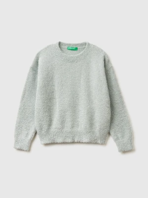 Benetton, Sweater With Lurex, Size: XL, Aqua, Kids United Colors of Benetton
