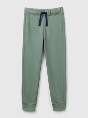 Benetton, Sweatpants In 100% Cotton, size 3XL, Light Green, Kids United Colors of Benetton