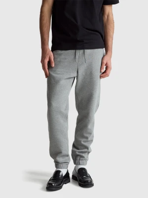 Benetton, Sweatpants In Cotton Blend, Size: XS, Dark Gray, Men United Colors of Benetton