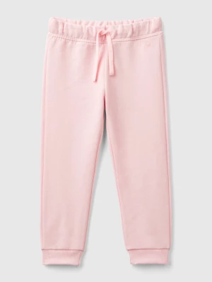 Benetton, Sweatpants In Organic Cotton, size 110, Pink, Kids United Colors of Benetton