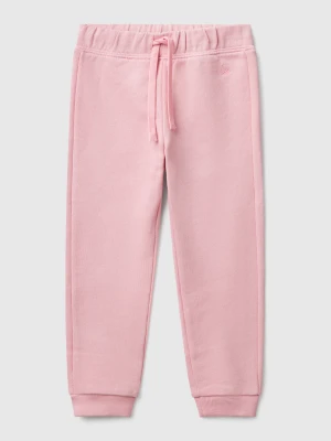 Benetton, Sweatpants In Organic Cotton, size 116, Pink, Kids United Colors of Benetton