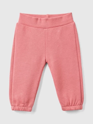 Benetton, Sweatpants In Organic Cotton, size 50, Mauve, Kids United Colors of Benetton