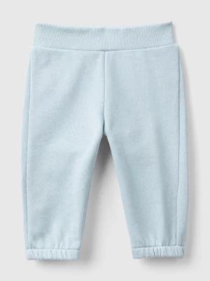 Benetton, Sweatpants In Organic Cotton, size 62, Aqua, Kids United Colors of Benetton