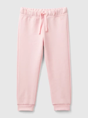 Benetton, Sweatpants In Organic Cotton, size 82, Pink, Kids United Colors of Benetton