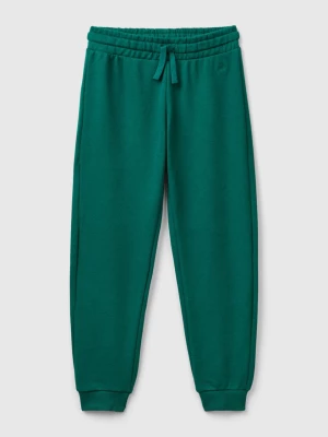 Benetton, Sweatpants With Logo, size 2XL, Dark Green, Kids United Colors of Benetton
