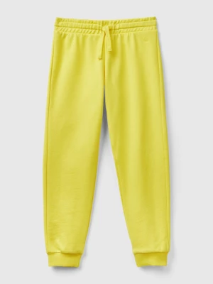 Benetton, Sweatpants With Logo, size 2XL, Yellow, Kids United Colors of Benetton