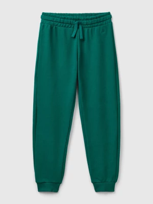 Benetton, Sweatpants With Logo, size L, Dark Green, Kids United Colors of Benetton