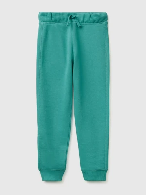 Benetton, Sweatpants With Logo, Size: XL, Aqua, Kids United Colors of Benetton