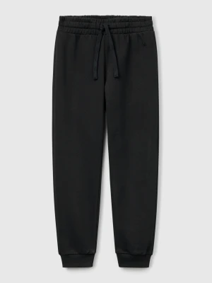 Benetton, Sweatpants With Logo, Size: XL, Black, Kids United Colors of Benetton