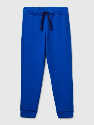Benetton, Sweatpants With Logo, Size: XL, Blue, Kids United Colors of Benetton