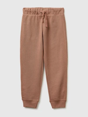 Benetton, Sweatpants With Logo, Size: XL, Camel, Kids United Colors of Benetton