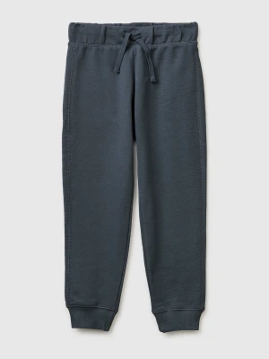 Benetton, Sweatpants With Logo, Size: XL, Dark Gray, Kids United Colors of Benetton