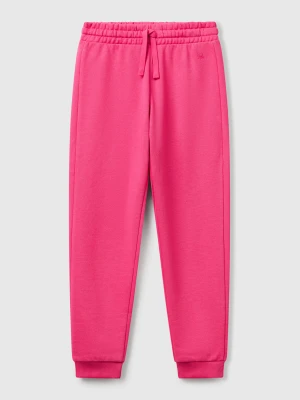 Benetton, Sweatpants With Logo, Size: XL, Fuchsia, Kids United Colors of Benetton