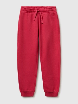 Benetton, Sweatpants With Logo, Size: XL, Fuchsia, Kids United Colors of Benetton