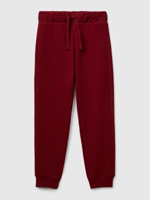 Benetton, Sweatpants With Logo, Size: XL, Burgundy, Kids United Colors of Benetton