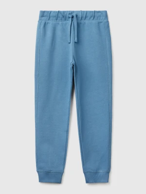 Benetton, Sweatpants With Logo, size XL, Light Blue, Kids United Colors of Benetton