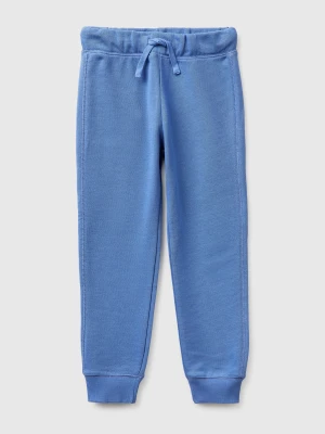 Benetton, Sweatpants With Logo, Size: XL, Light Blue, Kids United Colors of Benetton