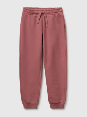Benetton, Sweatpants With Logo, Size: XL, Mauve, Kids United Colors of Benetton