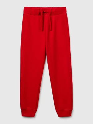 Benetton, Sweatpants With Logo, size XL, Red, Kids United Colors of Benetton