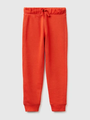 Benetton, Sweatpants With Logo, Size: XL, Red, Kids United Colors of Benetton