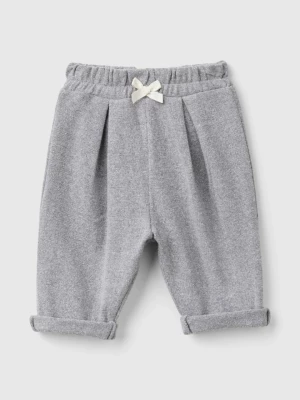 Benetton, Sweatpants With Lurex, size 56, Gray, Kids United Colors of Benetton
