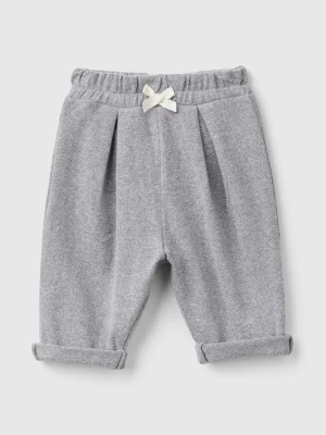 Benetton, Sweatpants With Lurex, size 82, Gray, Kids United Colors of Benetton