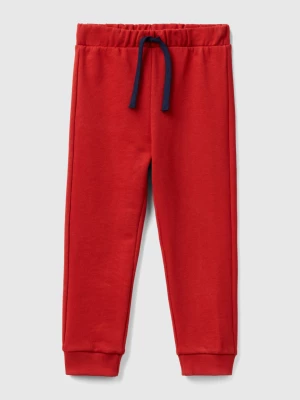 Benetton, Sweatpants With Pocket, size 104, Brick Red, Kids United Colors of Benetton