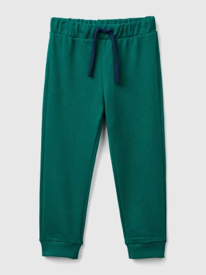 Benetton, Sweatpants With Pocket, size 104, Dark Green, Kids United Colors of Benetton