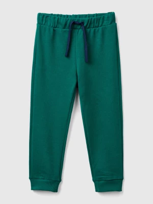 Benetton, Sweatpants With Pocket, size 104, Dark Green, Kids United Colors of Benetton