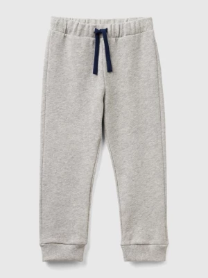 Benetton, Sweatpants With Pocket, size 104, Light Gray, Kids United Colors of Benetton