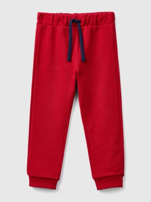 Benetton, Sweatpants With Pocket, size 104, Red, Kids United Colors of Benetton