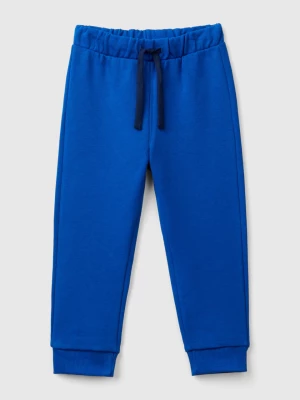 Benetton, Sweatpants With Pocket, size 110, Bright Blue, Kids United Colors of Benetton