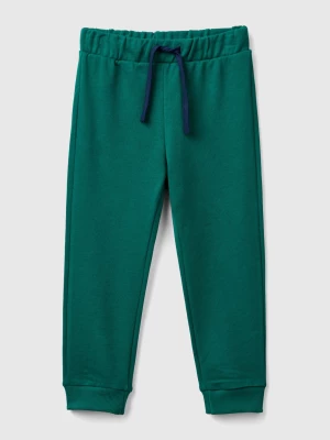 Benetton, Sweatpants With Pocket, size 82, Dark Green, Kids United Colors of Benetton