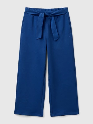 Benetton, Sweatpants With Sash, size 2XL, Blue, Kids United Colors of Benetton