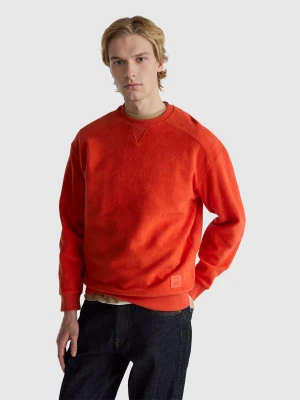 Benetton, Sweatshirt In Pure Cotton, Size: XS, Men United Colors of Benetton