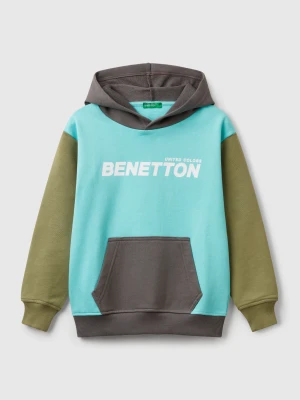 Benetton, Sweatshirt With Print, size XL, Multi-color, Kids United Colors of Benetton