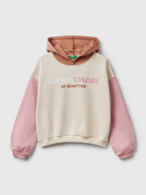 Benetton, Sweatshirt With Print, size XL, Multi-color, Kids United Colors of Benetton