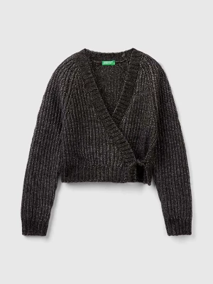 Benetton Sweter w kolorze czarnym rozmiar: 130