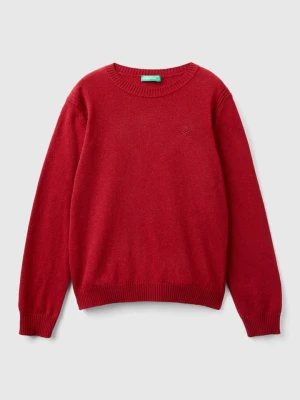 Benetton Sweter w kolorze czerwonym rozmiar: 122