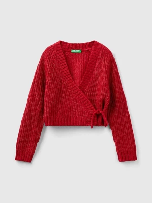 Benetton Sweter w kolorze czerwonym rozmiar: 122