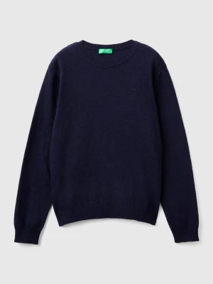 Benetton Sweter w kolorze granatowym rozmiar: 122