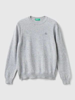 Benetton Sweter w kolorze szarym rozmiar: 160